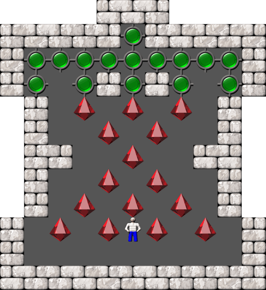 Sokoban Cosmac 8 level 25